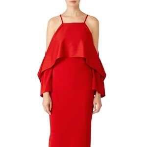 Trina Turk Red Mia Gown Size 8R